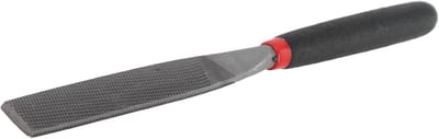 Mini stalen vijlen - Knutselvijlen - Metaal bewerken - Set van 3 vormen - 118 mm lengte - Zilverkleurig