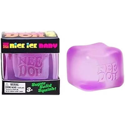 Needoh Nice Cube Sensorische Stressverlichter Fidget Tool voor Angst & Focus Bureau Sensorische Kubus voor Volwassenen & Kinderen