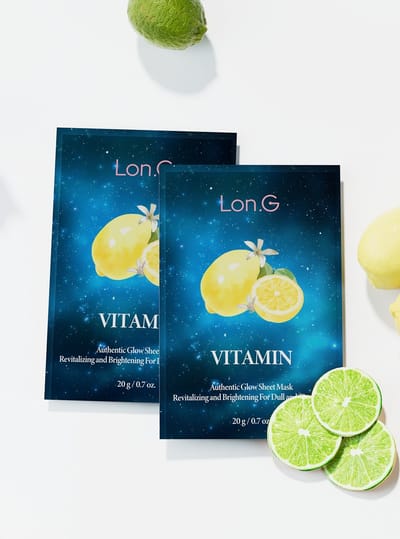 Vitamine gezichtsmasker (10 stuks) - Voordeelverpakking - Geef je huid in één keer een frisse boost - Heerlijke uitgebreide gezichtsbehandeling