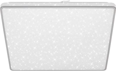 BRILONER - LED Plafondlamp Kinderkamerlamp Starry Sky Backlight flat 24W chroom