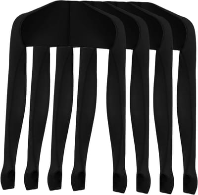Armhoezen Dames - Beschermende Mouwen - Bescherming tegen zon - Met duimgaten - One Size - Zwart