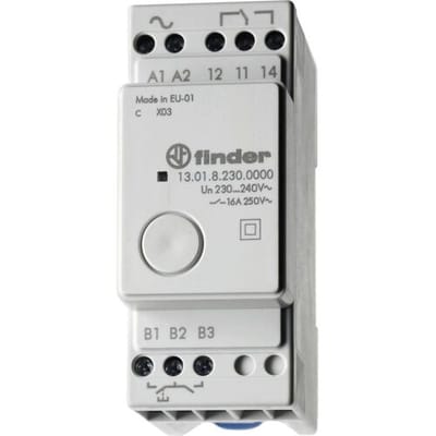 Finder 13.01.0.012.0000 Stroomstootschakelaar DIN-rail 1x wisselcontact 12 V DC/AC 4000 VA Piece 1 stuk(s)
