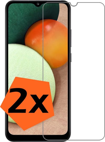 Screenprotector - 2 Stuks - Geschikt voor Samsung Galaxy A03s - Extra Sterk - Gehard Glas - Beschermglas - Tempered Glass - Screen Protector