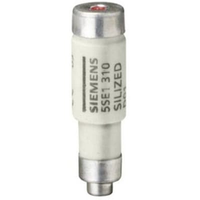 Siemens 5SE1310 Zekeringsinzetstuk Afmeting zekering : D01 10 A 400 V 10 stuk(s)