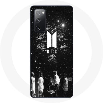 Coque - BTS - Samsung Galaxy S20 FE - Souple - Noir - Membres BTS