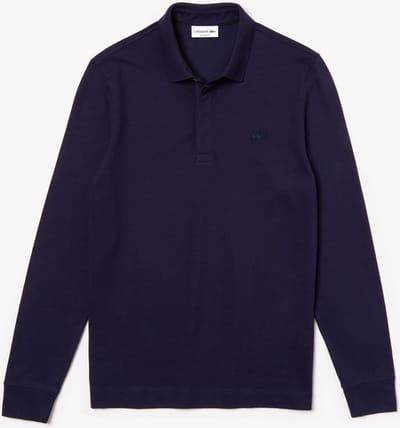 Lacoste Regular Fit Paris Marine Polo Heren - Maat S
