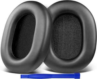 Vervangende Oorkussens van Kunstleer voor Sony WH-1000XM5 - Geluidsisolatie, Geheugenfoam en Comfortabele Earpads