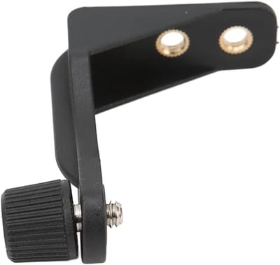 Verrekijker Statief Adapter - Beugel voor Verrekijker - Handsfree Observeren - Stabiele Montage - 1/4" Schroefdraad - Zwart
