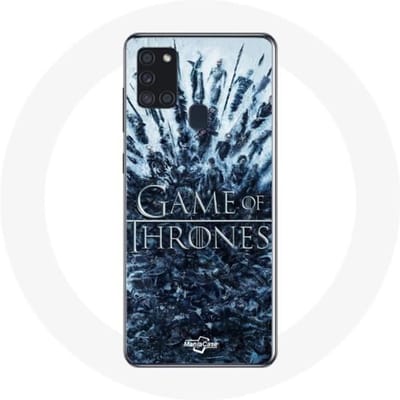 Coque pour Samsung Galaxy A21S Game of Thrones saison 8 Episode 1 Le Trône de Fer Personnages logo G