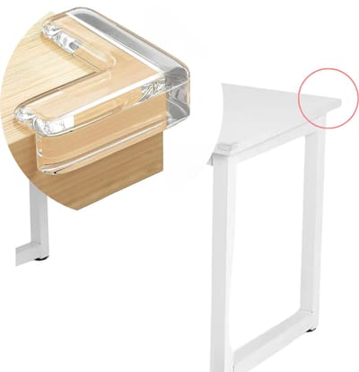 Kids Goods – Hoekbeschemers Tafel - Baby - Stootrand - Kruipen - Transparant - Tafelhoekbeschermers – 4 stuks – Babyveiligheid - 3M Plakstrip – Kindveilig