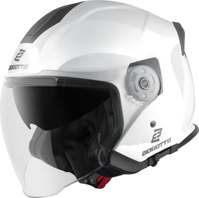 Bogotto H586 Wit Jethelm - Helm