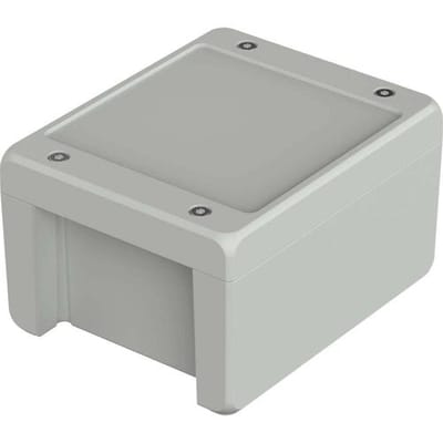 Bopla BA-S 141309 F Bocube Alu Gehäuse 7035 00163235 Industriële behuizing 159 x 128 x 90 Aluminium Grijs-wit (RAL 7035) 1 stuk(s)
