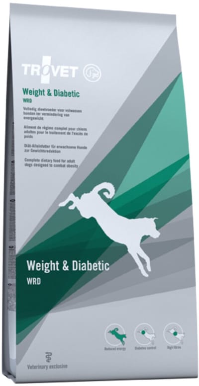 TROVET Weight & Diabetic WRD Hond - 3 kg