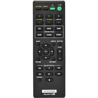 Smart TV AV-systeem Afstandsbediening voor Sony RMANP109 Voor Ht CT260