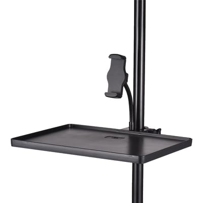 Support de Microphone universel 270x205mm, plateau à pince, plateau de carte son, plateau de support de micro, carte son de téléphone noir