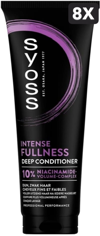 8 x Syoss Conditioner 250 ml Deep Intense Fullness