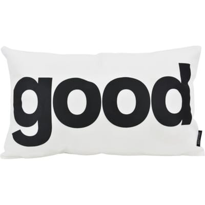 Gek op kussens! Sierkussen good wit | 30 x 50 cm | katoen/polyester