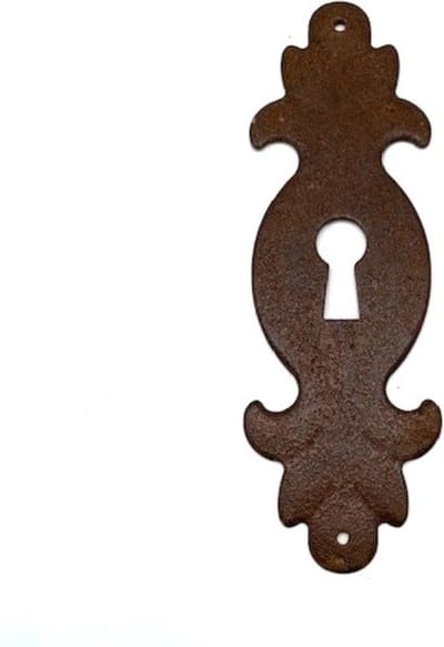 Sleutelplaat IJzer Roest verticaal 115mm