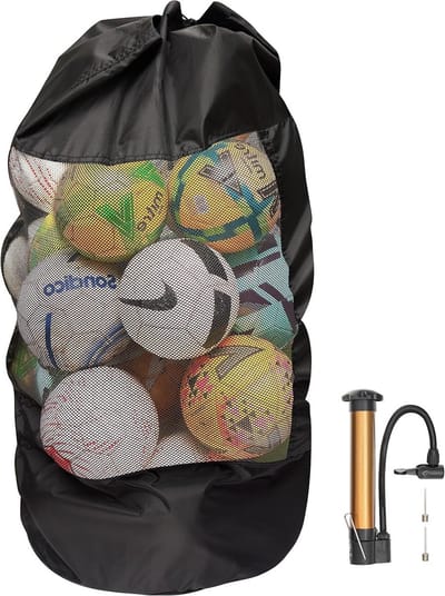 Grote Waterdichte Sportballentas met Trekkoord voor 12-15 Ballen