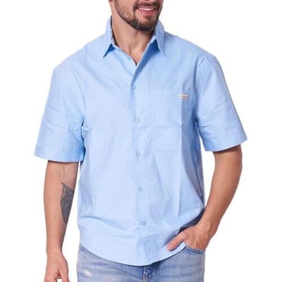 Overhemd Korte Mouw Calvin Klein Jeans Oxford