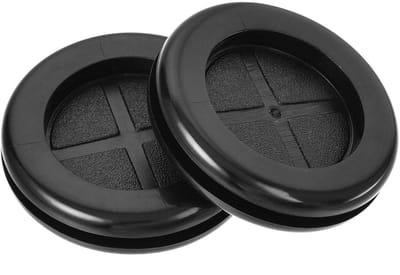 Dailygoods - 4 Stuks Ronde Rubber Doorvoertules voor Kabels 32mm