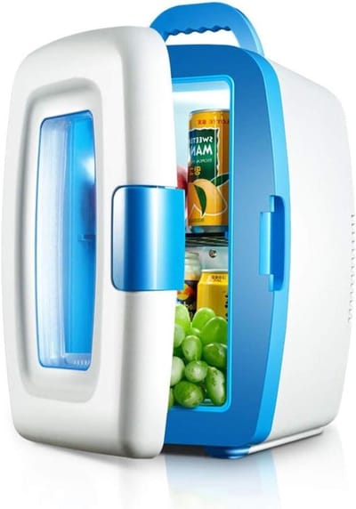 Draagbare Koelbox - Mini Koelkast Auto - Dranken Koelen - Koel- en Verwarmfunctie - 10 Liter - Wit