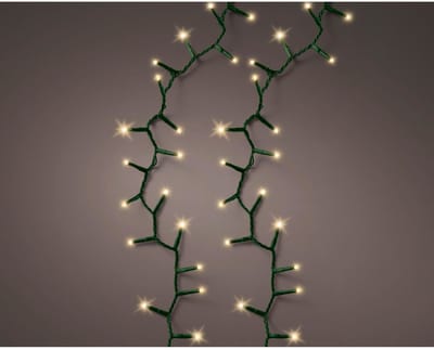 60 meter buitenverlichting met 3000 LEDs in soft gold en handige timer