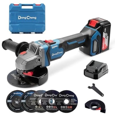 Accu haakse slijper 18V 1000W