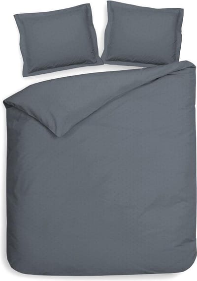 Heckett & Lane Puntini Dekbedovertrek - Litsjumeaux - 240x200/220 cm - Steel Blue