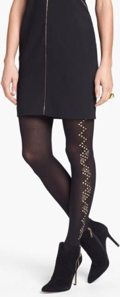 Pretty Polly Panty - Fashion - Embellished - One Size - 34/40 - Zwart