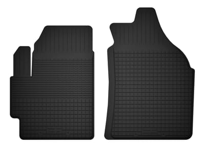 Wielganizator BasicProtect Serie - Rubber Autovloermatten - Voor - Peugeot 1007 Minivan - 1,5 cm Rand