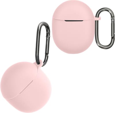 kwmobile Hoes geschikt voor Google Pixel Buds Pro 2 / Pixel Buds Pro - Siliconen cover voor oordopjes in oudroze