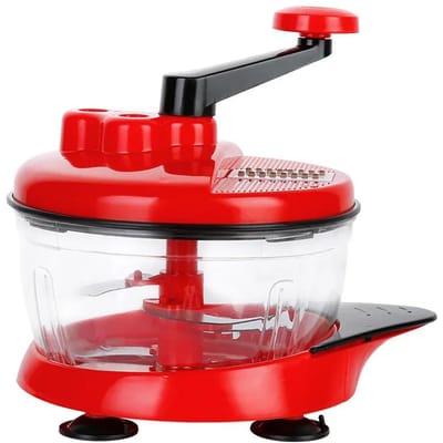 Coupe-légumes Hacheur Râpes Manuel Trancheuse à Viande et Légumes Broyeur Saladière Outils d'Espace de Cuisine Design Élégant Réglable 2.5L 3 en 1