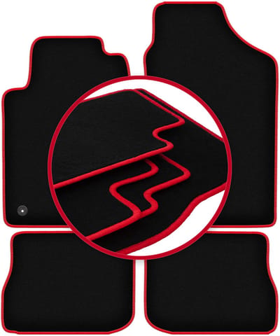 CARLUX-RED automatten voor: Peugeot 605 sedan (1989-1999)