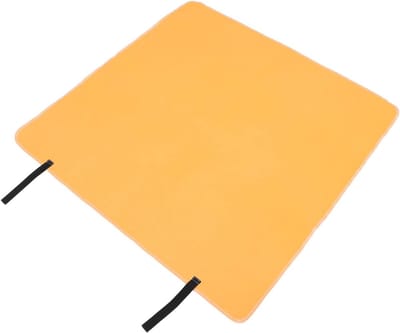 Grote Branddeken - Nooddeken Vlamvertragend - Brandveiligheid Keuken - Herbruikbaar Glasvezel - 100x100cm - Geel
