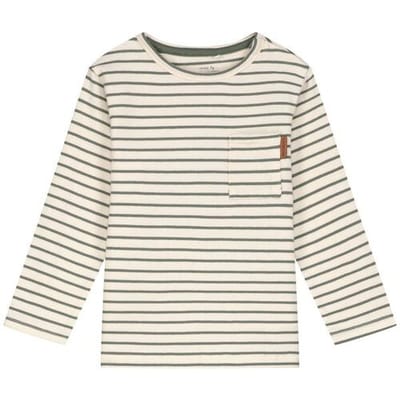 Prénatal baby T-shirt Light Khaki Green 56 heren