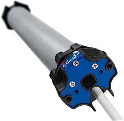 Rolluikmotor Buismotor - Rolmotor Mechanisch - Rolluiken Automatiseren - Mechanische Eindpuntinstelling - 20 Nm SW60 - Grijs