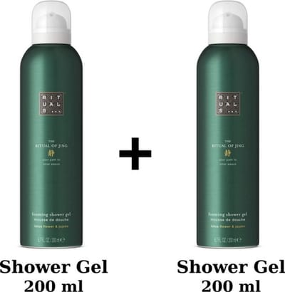 Rituals - Jing - 2X Shower gel a 200 ml = 400 ml - Douchegels - Doucheschuim