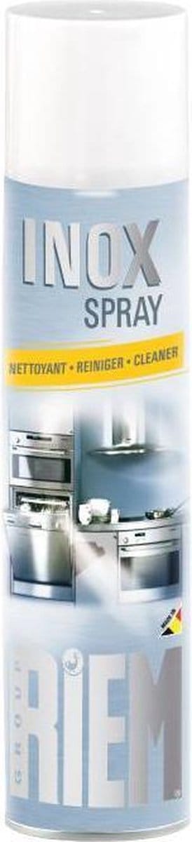 Inox Spray - Roestvrijstalen reiniger - RIEM - 0,3 L - Aërosol