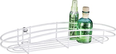 Wenko 22821100 Maxi-plank "Classic Plus" in staal, wit, 50 x 15 x 8,5 cm