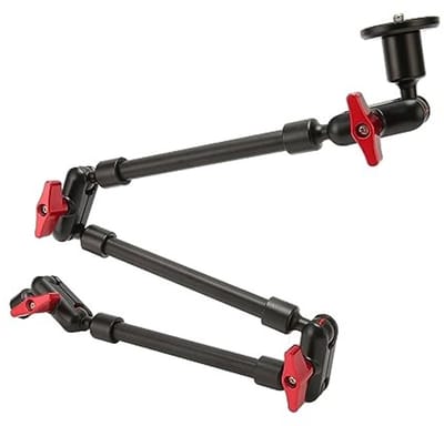 Allecto - 31 Inch Magische Arm - Scharnierende Wrijvingsarm - Flexibel en Sterk - 360 Graden Draaien - Camerabevestiging - Perfect voor Fotografie ...