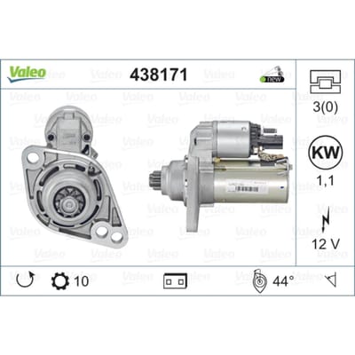 Starter VALEO 438171