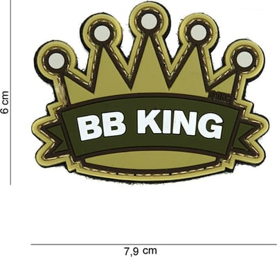 101 Inc Embleem 3D Pvc Bb King Khaki  14034
