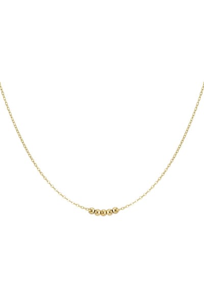 klassieke ketting met balletjes