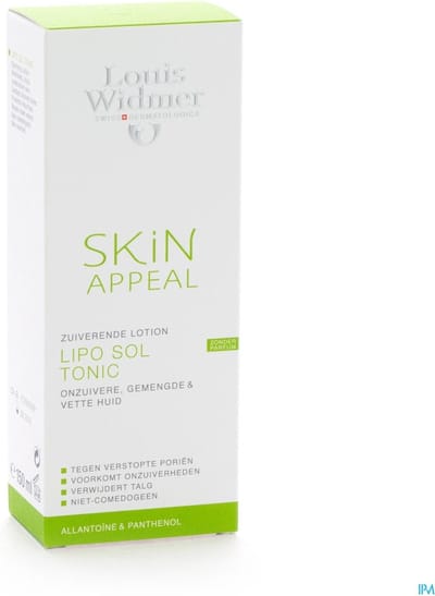 Widmer Skin Appeal Lipo Sol Lotion N/parf Fl 150ml