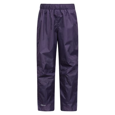 Mountain Warehouse Kinder/Kids Spray II Waterdichte Overbroek (Paars)