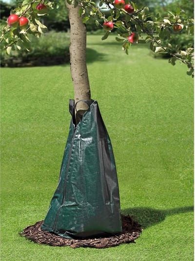 Bomen Bewateringszak XL – 55/110 Liter – Druppelirrigatie voor Jonge Bomen – Groen – 13 x 25 x 85 cm – UV-bestendig PE