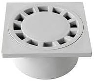 Sifonische sluiting - Afvoerplug - Onderbouw wastafel - Polypropyleen materiaal - 25 x 25 cm