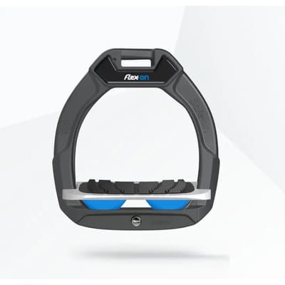 Veiligheidsondernemingen Paardrijden Hellend Grip Antraciet/Grijs/Blauw Kind Flex-On Safe-On