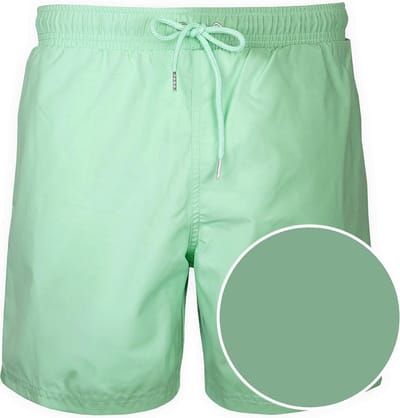 SEA'SONS - Zwembroek Heren - Kleurveranderend - Sneldrogend - Groen - Maat XL (SEASONS - Kleur veranderend)